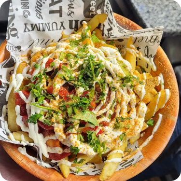 Burger from the chefs at Bandido Burritos Burger from the chefs at Bandido Burritos